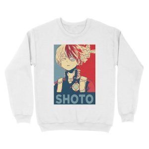 Alternative view of Shoto Todoroki HOPE Unisex Crewneck Sweatshirt