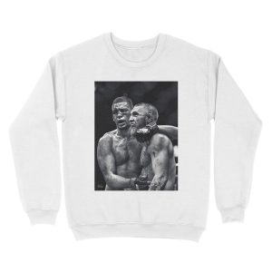 Alternative view of SHOW RESPECT / B&W Unisex Crewneck Sweatshirt