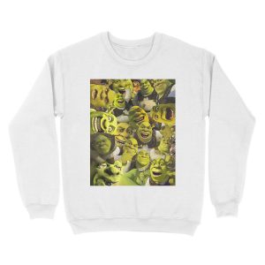 Alternative view of Shrek Collage Unisex Crewneck Sweatshirt