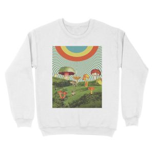 Alternative view of Shroomscape Unisex Crewneck Sweatshirt