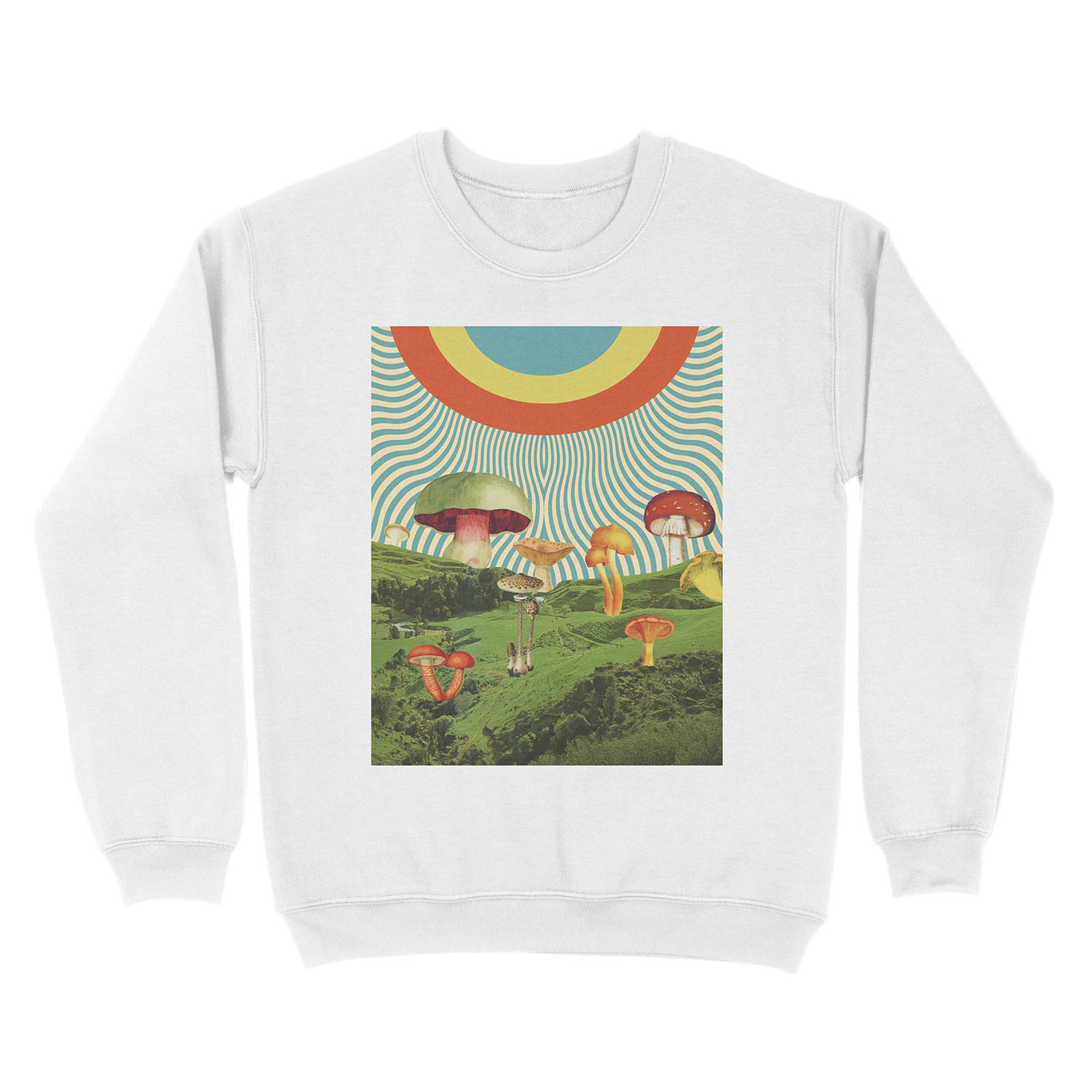 Shroomscape Unisex Crewneck Sweatshirt - Image 2