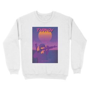 Alternative view of Shturman - SynthWave Edition - Escape From Tarkov Unisex Crewneck Sweatshirt