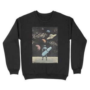 Silver Surfer Unisex Crewneck Sweatshirt
