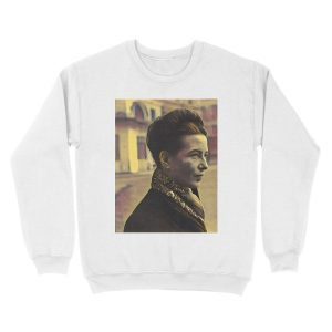 Alternative view of Simone de Beauvoir - stylized Unisex Crewneck Sweatshirt