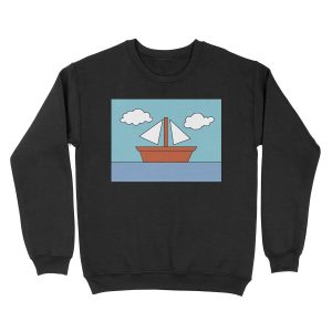 Simpsons Boat Unisex Crewneck Sweatshirt