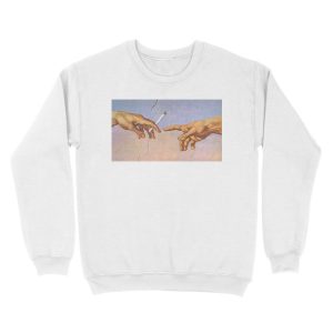 Alternative view of Sistine Chapel Joint Unisex Crewneck Sweatshirt
