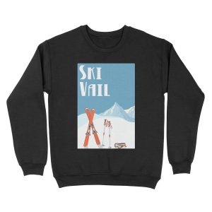 Ski Vail Vintage Unisex Crewneck Sweatshirt
