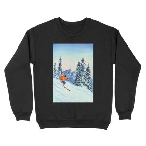 Skiing - The Clear Leader Unisex Crewneck Sweatshirt