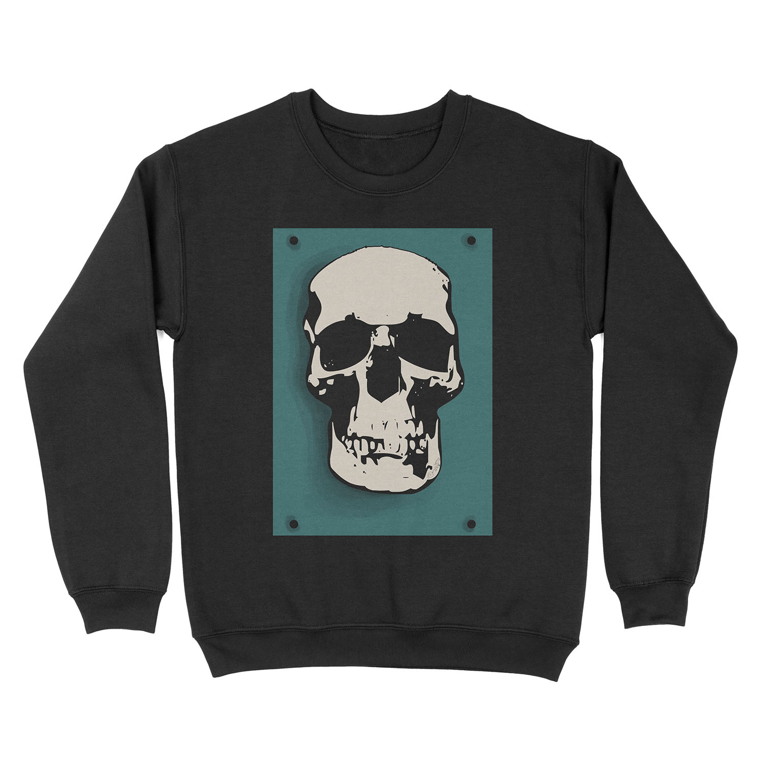 Skull - Sherlock Unisex Crewneck Sweatshirt