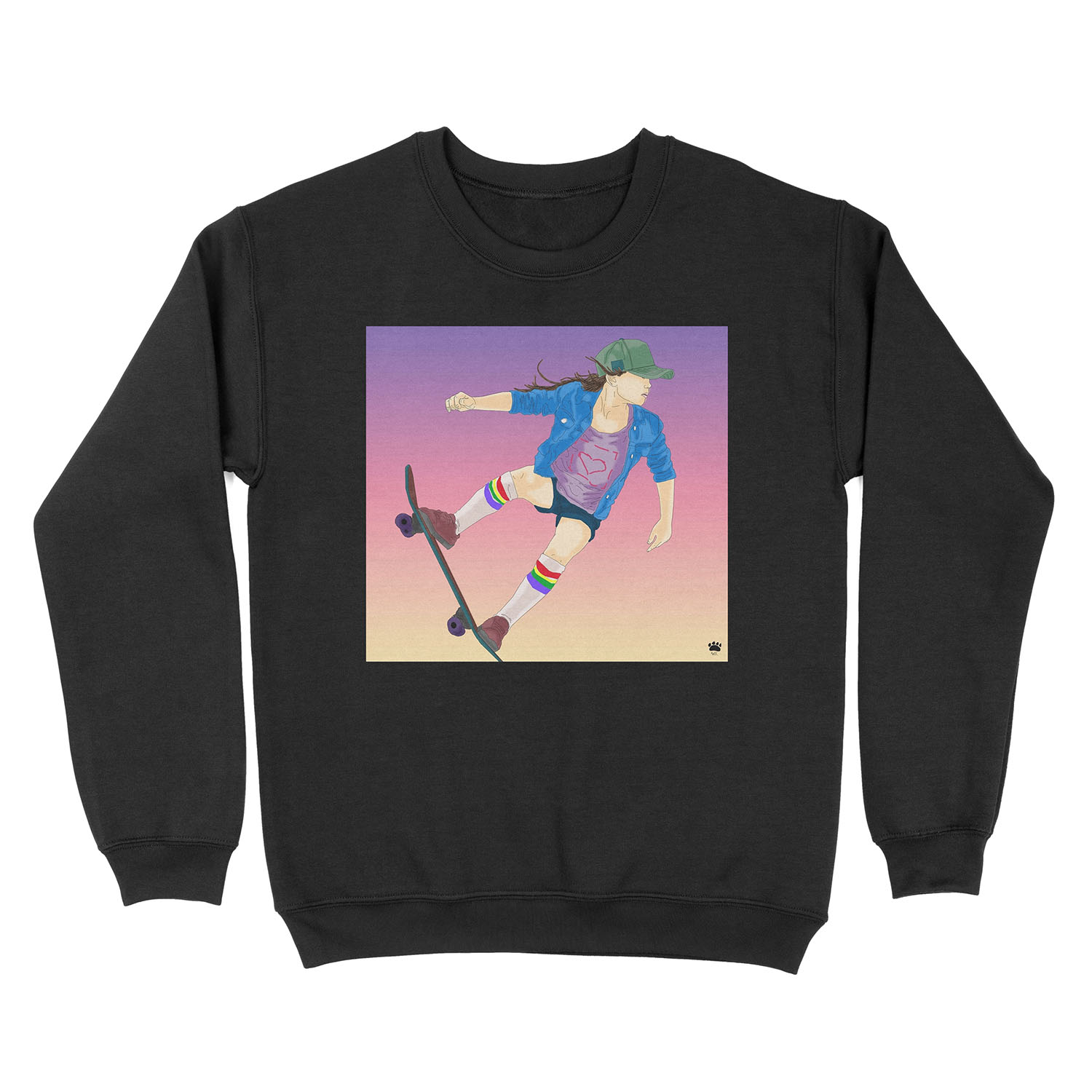 Sky Brown Unisex Crewneck Sweatshirt