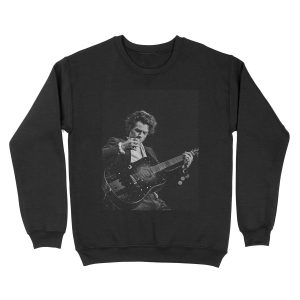 sky guitar black styles Unisex Crewneck Sweatshirt