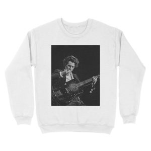 Alternative view of sky guitar black styles Unisex Crewneck Sweatshirt