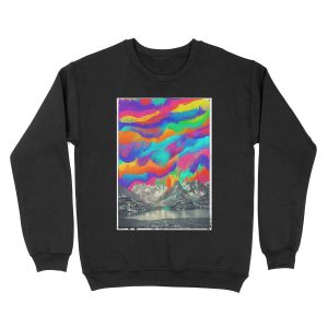 Skyfall, Melting Northern Lights Unisex Crewneck Sweatshirt