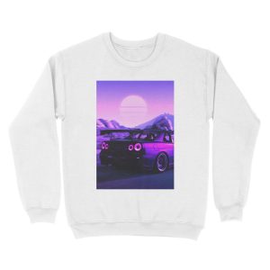 Alternative view of Skyline GTR R34 Unisex Crewneck Sweatshirt
