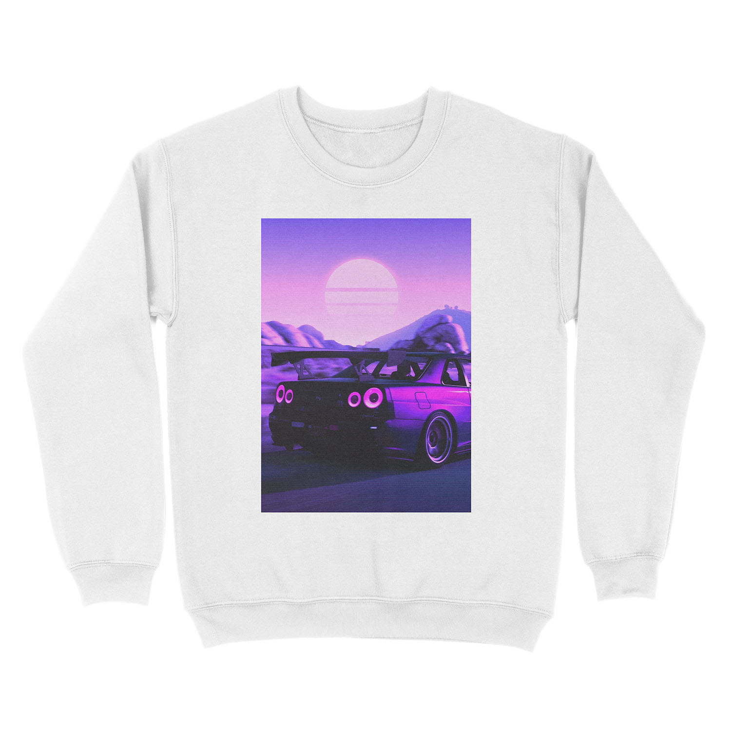 Skyline GTR R34 Unisex Crewneck Sweatshirt - Image 2