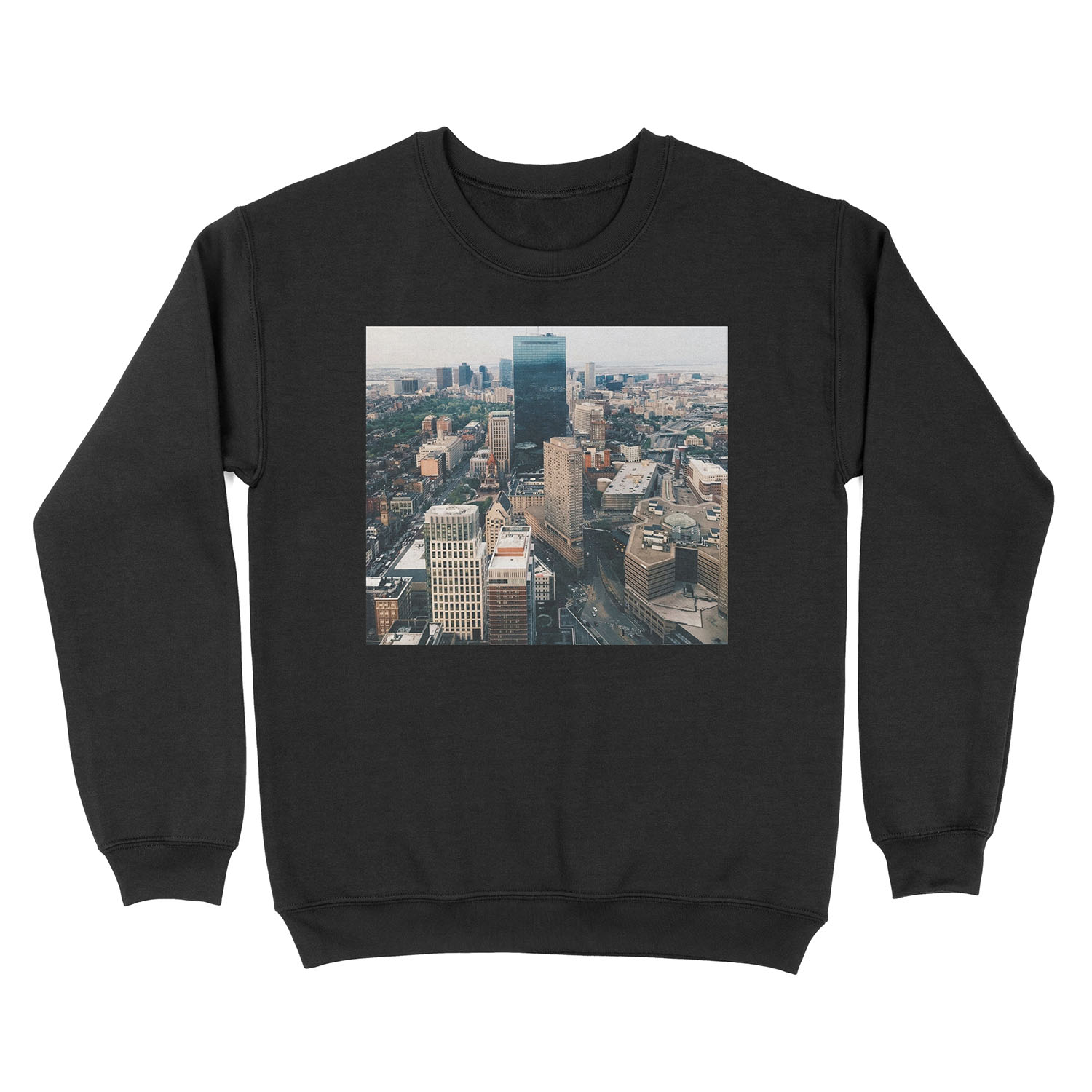 Skyline of Boston Unisex Crewneck Sweatshirt