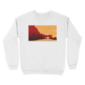 Alternative view of Skyrim Solitude Unisex Crewneck Sweatshirt