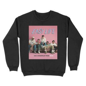 Slasaha Easy Life habits UK & European Tour 2019 Unisex Crewneck Sweatshirt