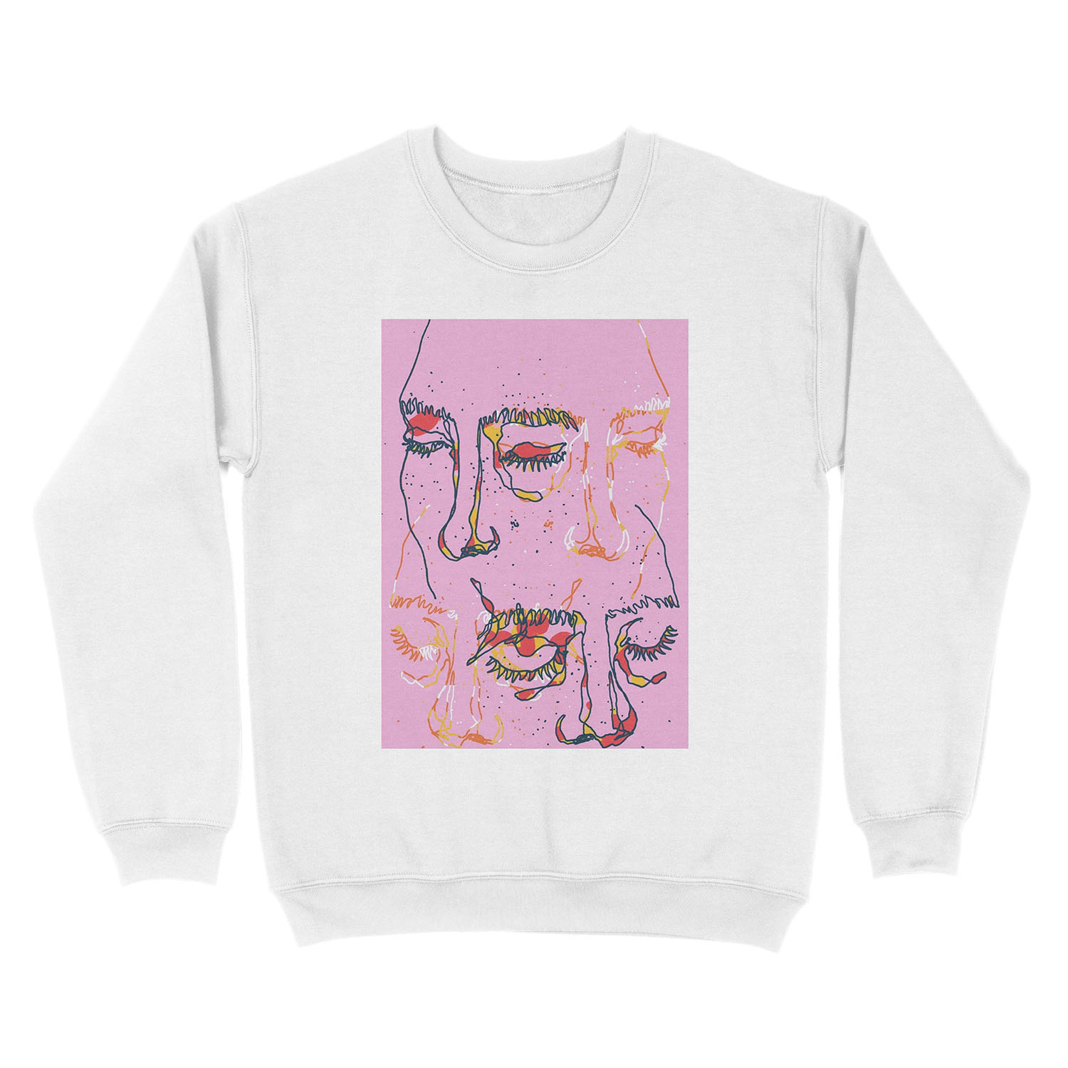 Sleepy People Unisex Crewneck Sweatshirt - Image 2