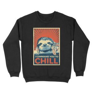 Sloth Vintage Unisex Crewneck Sweatshirt
