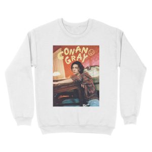 Alternative view of Slow Conan Respont Unisex Crewneck Sweatshirt