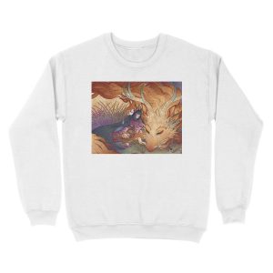 Alternative view of Slumber - TeaKitsune Dragon Fox Unisex Crewneck Sweatshirt