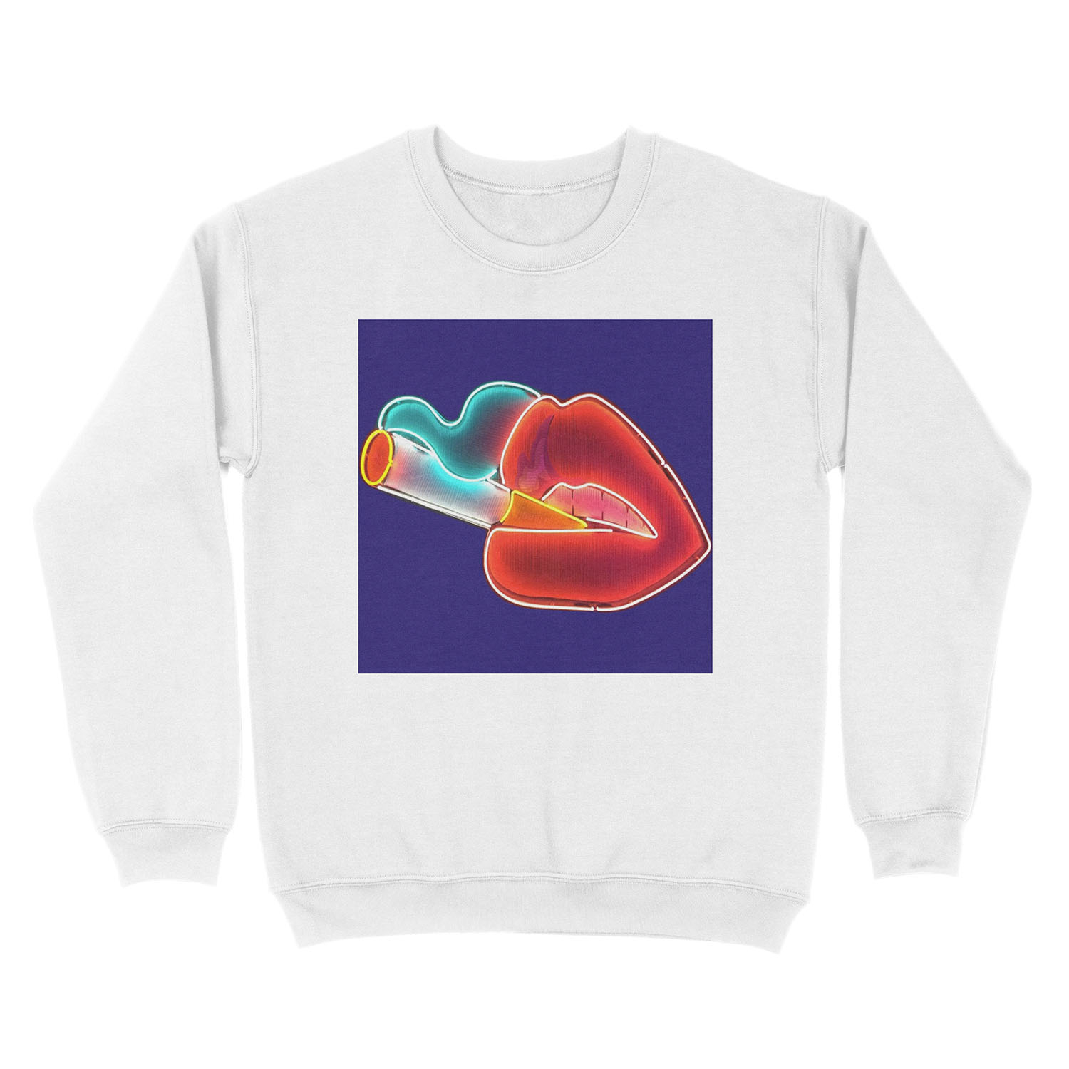 Smoke Unisex Crewneck Sweatshirt - Image 2