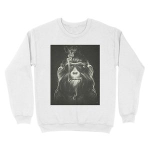 Alternative view of Smoke 'Em If You Got 'Em Unisex Crewneck Sweatshirt