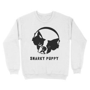 Alternative view of Snarky Puppy Logo Unisex Crewneck Sweatshirt