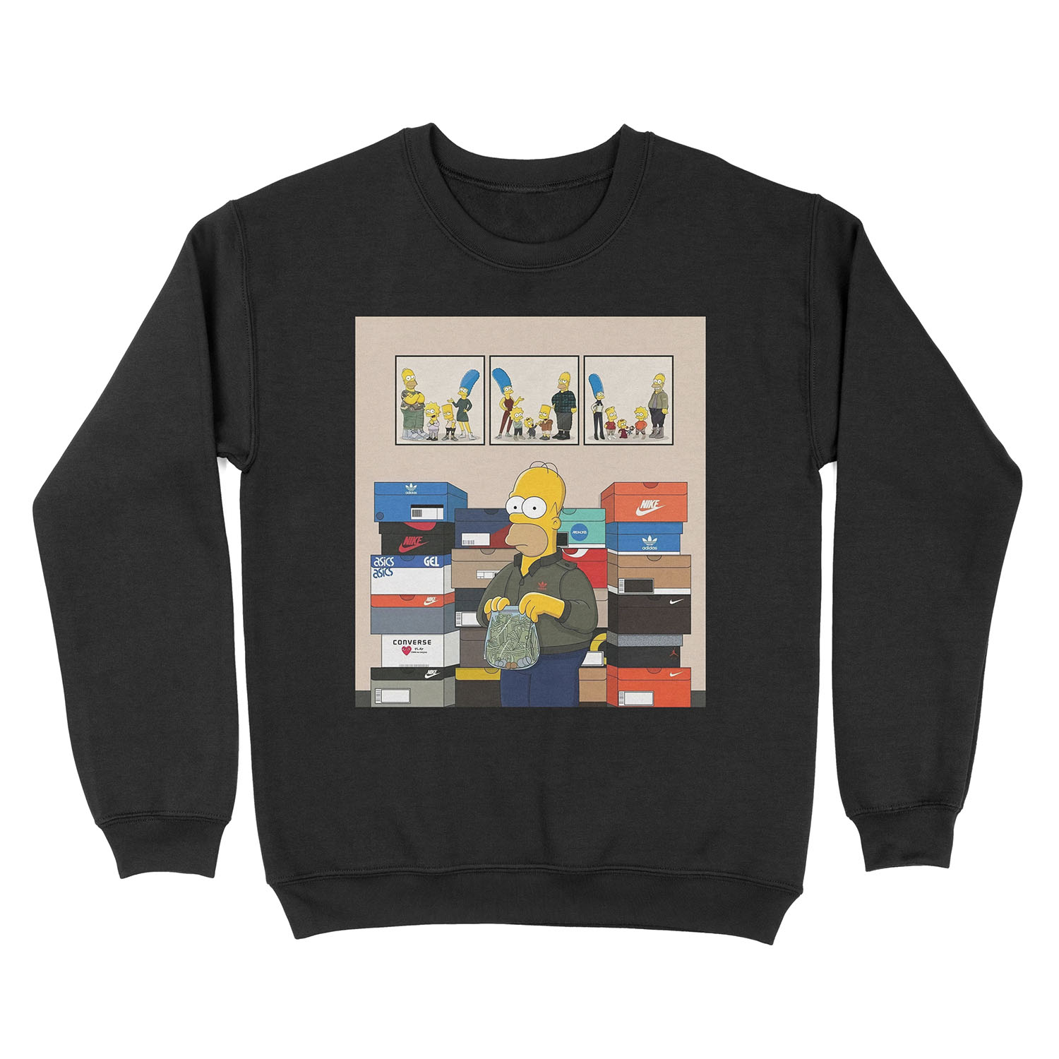 sneakers Family Unisex Crewneck Sweatshirt
