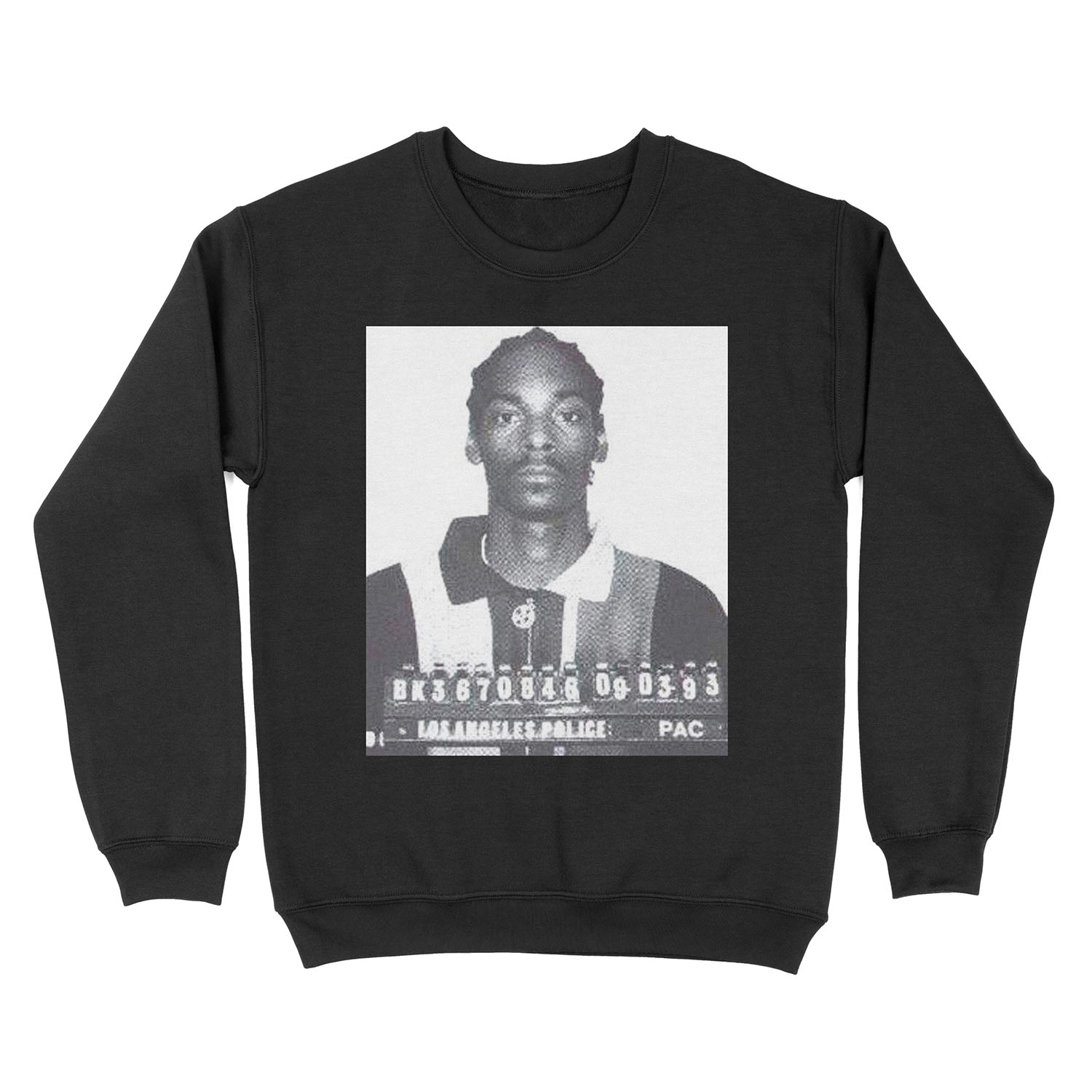 SNOOP DOGG MUGSHOT Unisex Crewneck Sweatshirt