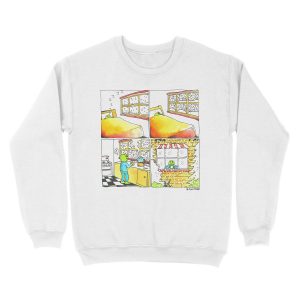 Alternative view of Snow Day Unisex Crewneck Sweatshirt