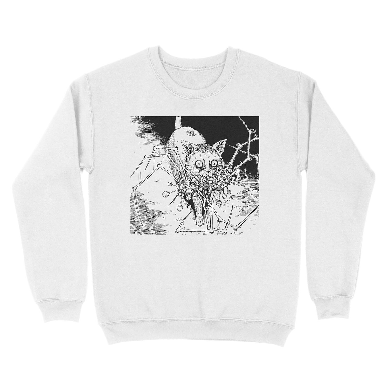 Soichi's Beloved Pet - Junji Ito Unisex Crewneck Sweatshirt - Image 2