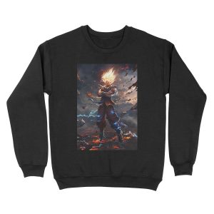 Son Goku Super Saiyan Unisex Crewneck Sweatshirt