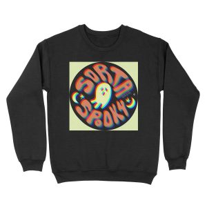 Sorta Spooky © 3D Unisex Crewneck Sweatshirt