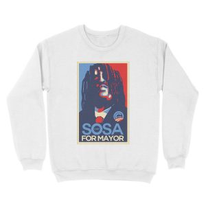 Alternative view of Sosa for president glogangworldwide Unisex Crewneck Sweatshirt