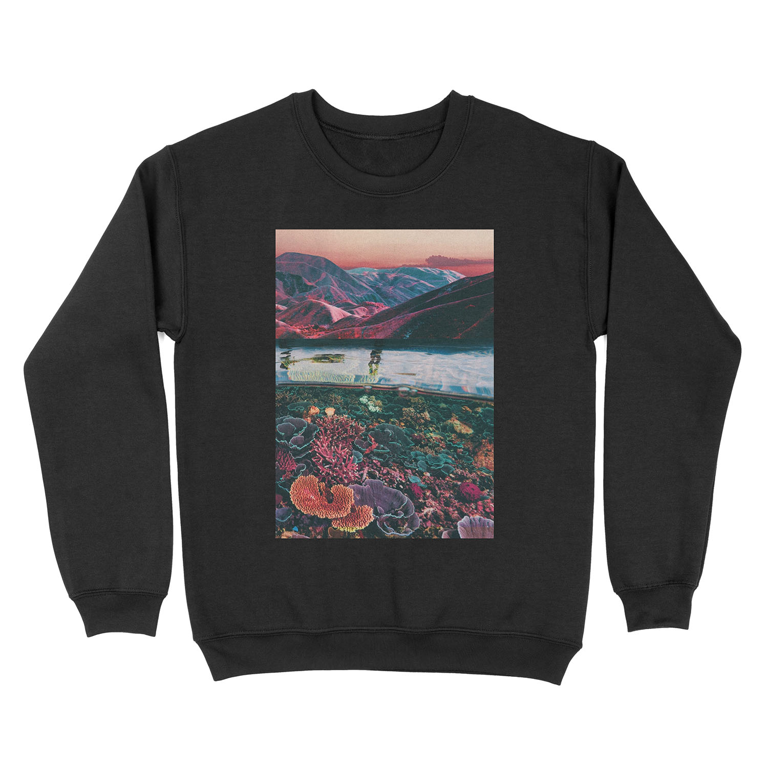 Space coral Unisex Crewneck Sweatshirt