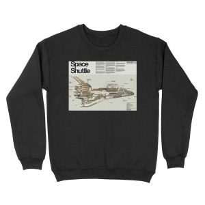 Space Shuttle Columbia Unisex Crewneck Sweatshirt