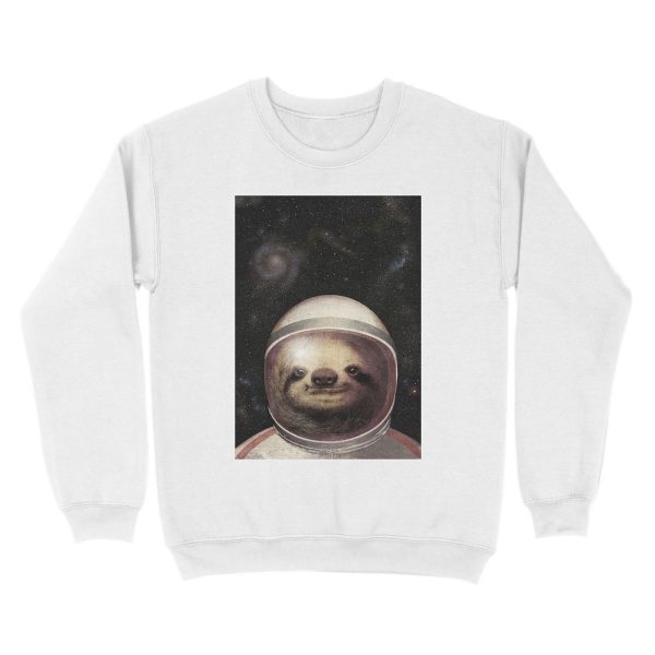 Space Sloth Unisex Crewneck Sweatshirt - Image 2