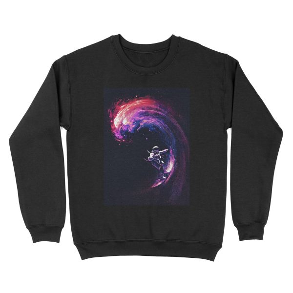 Space Surfing II Unisex Crewneck Sweatshirt