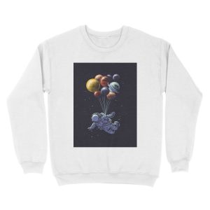 Alternative view of Space Travel Unisex Crewneck Sweatshirt