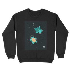 Space Turtles Unisex Crewneck Sweatshirt