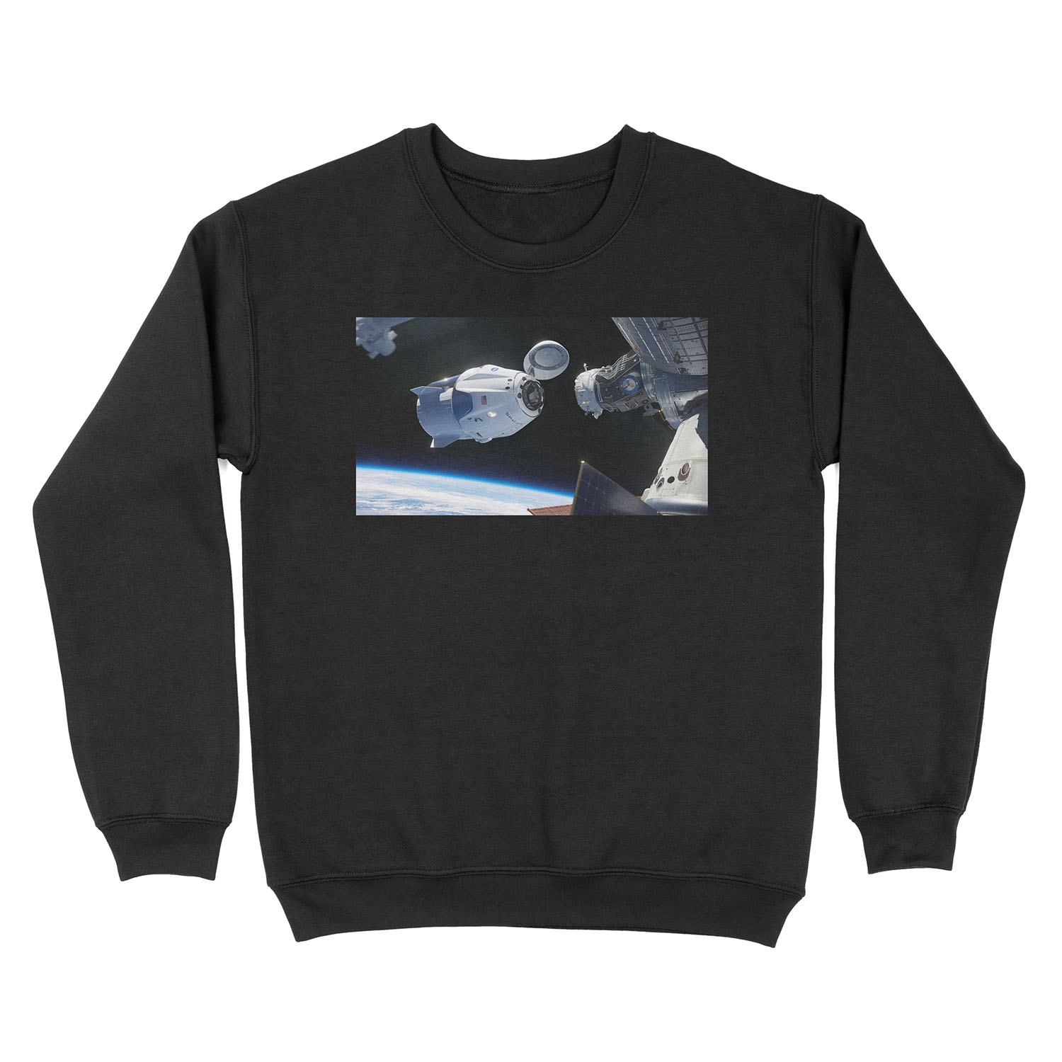 SpaceX Crew Dragon Unisex Crewneck Sweatshirt