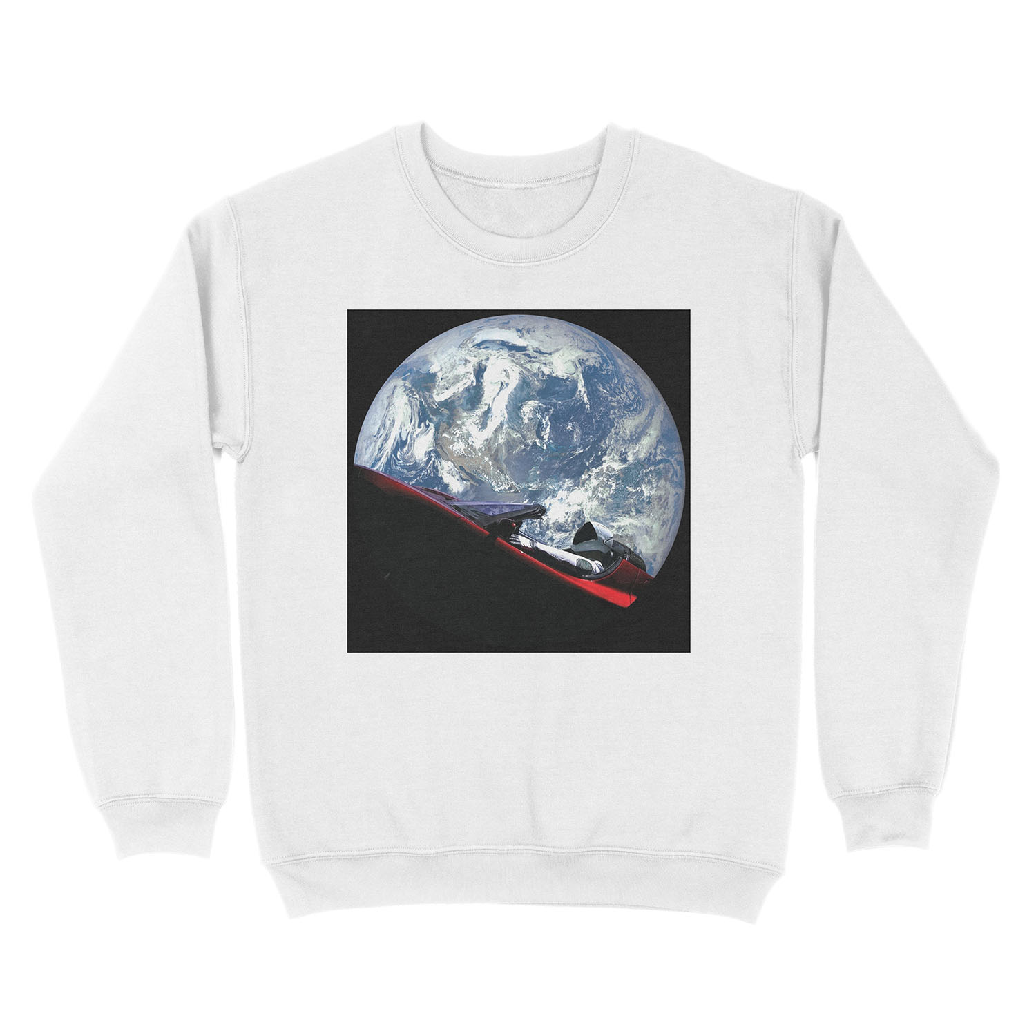 SpaceX Starman Unisex Crewneck Sweatshirt - Image 2