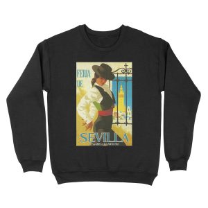 Spain 1965 Seville April Fair Unisex Crewneck Sweatshirt