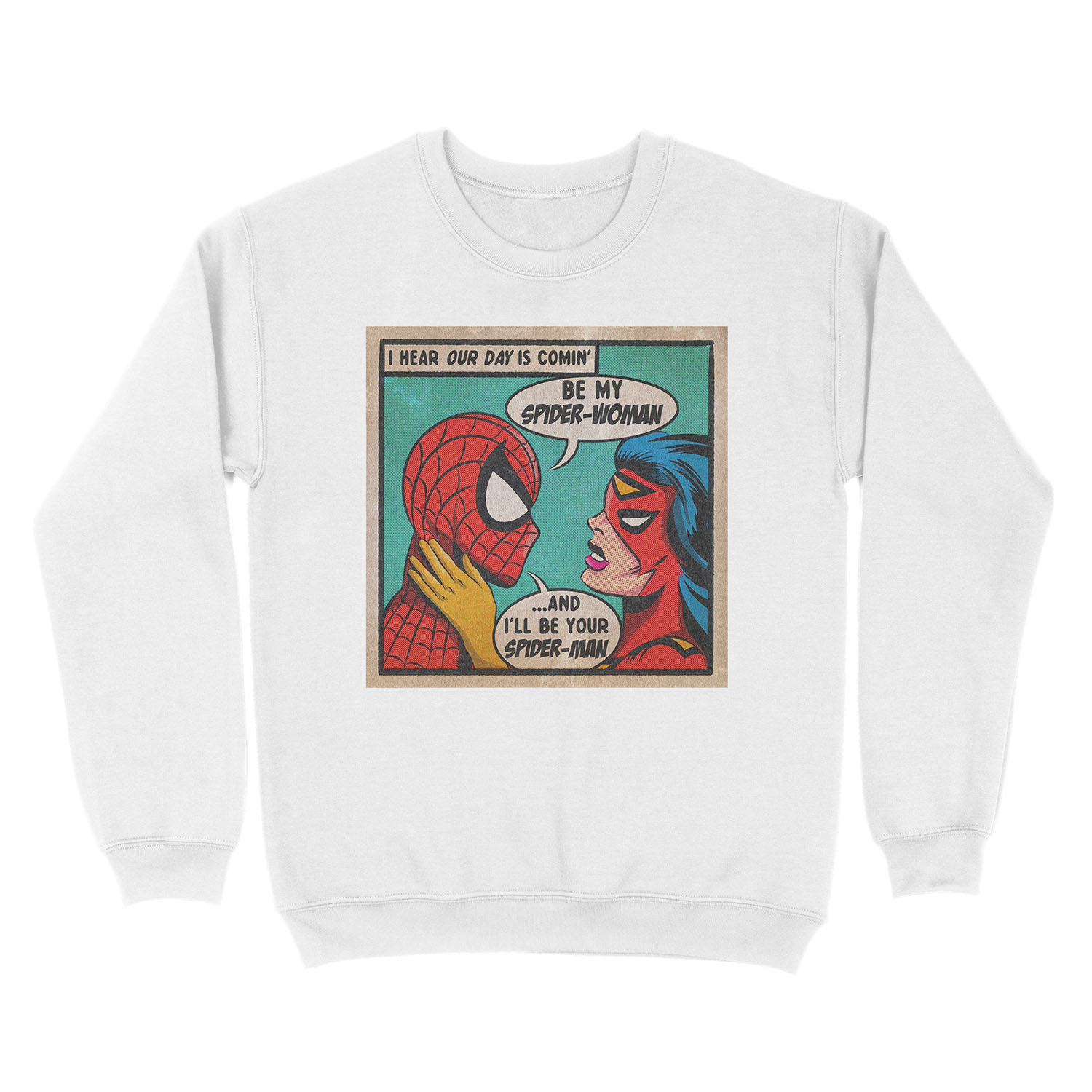 Spider Tim Unisex Crewneck Sweatshirt - Image 2