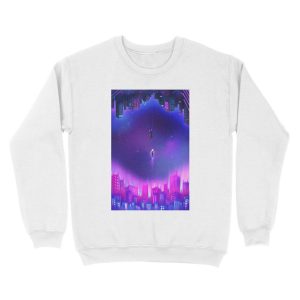 Alternative view of Spider-Verse Gwen and Miles piece Unisex Crewneck Sweatshirt