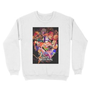 Alternative view of Splatoon 2 Super Smash Bros. Ultimate Unisex Crewneck Sweatshirt