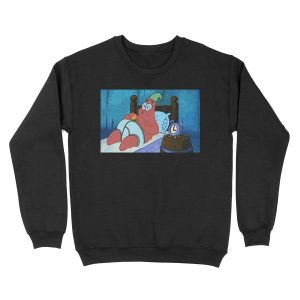 Spongebob Squarepants - oh boy 3 am Unisex Crewneck Sweatshirt