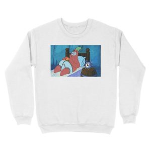 Alternative view of Spongebob Squarepants - oh boy 3 am Unisex Crewneck Sweatshirt